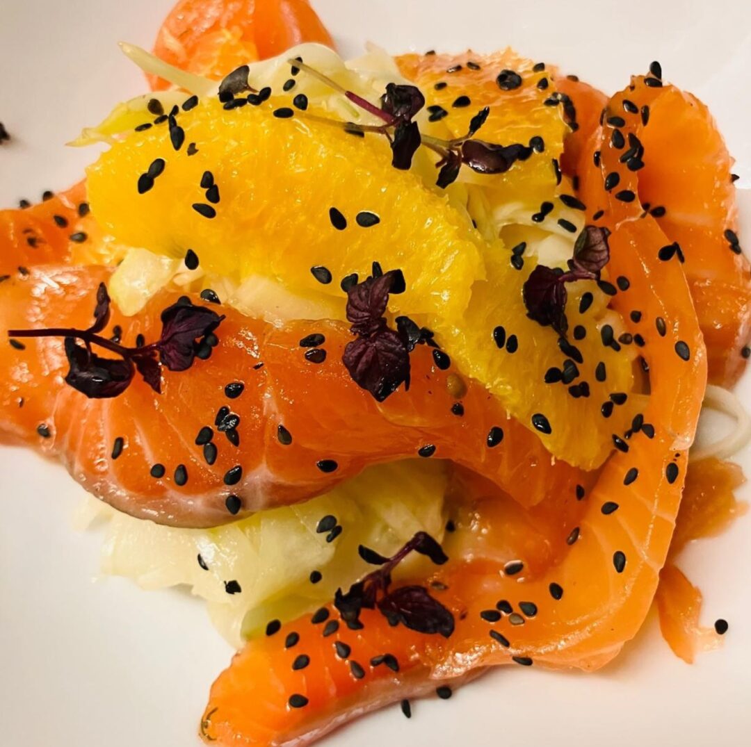Saumon gravlax