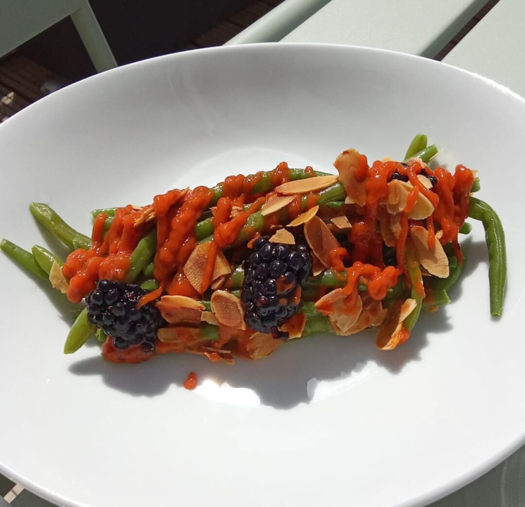 salade de haricots verts