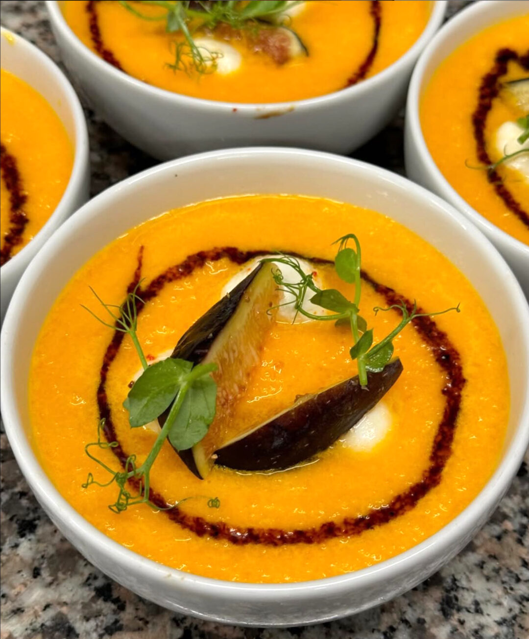 soupe froide de melon